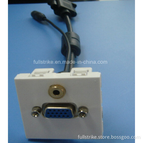 VGA+Audio Wall Plate